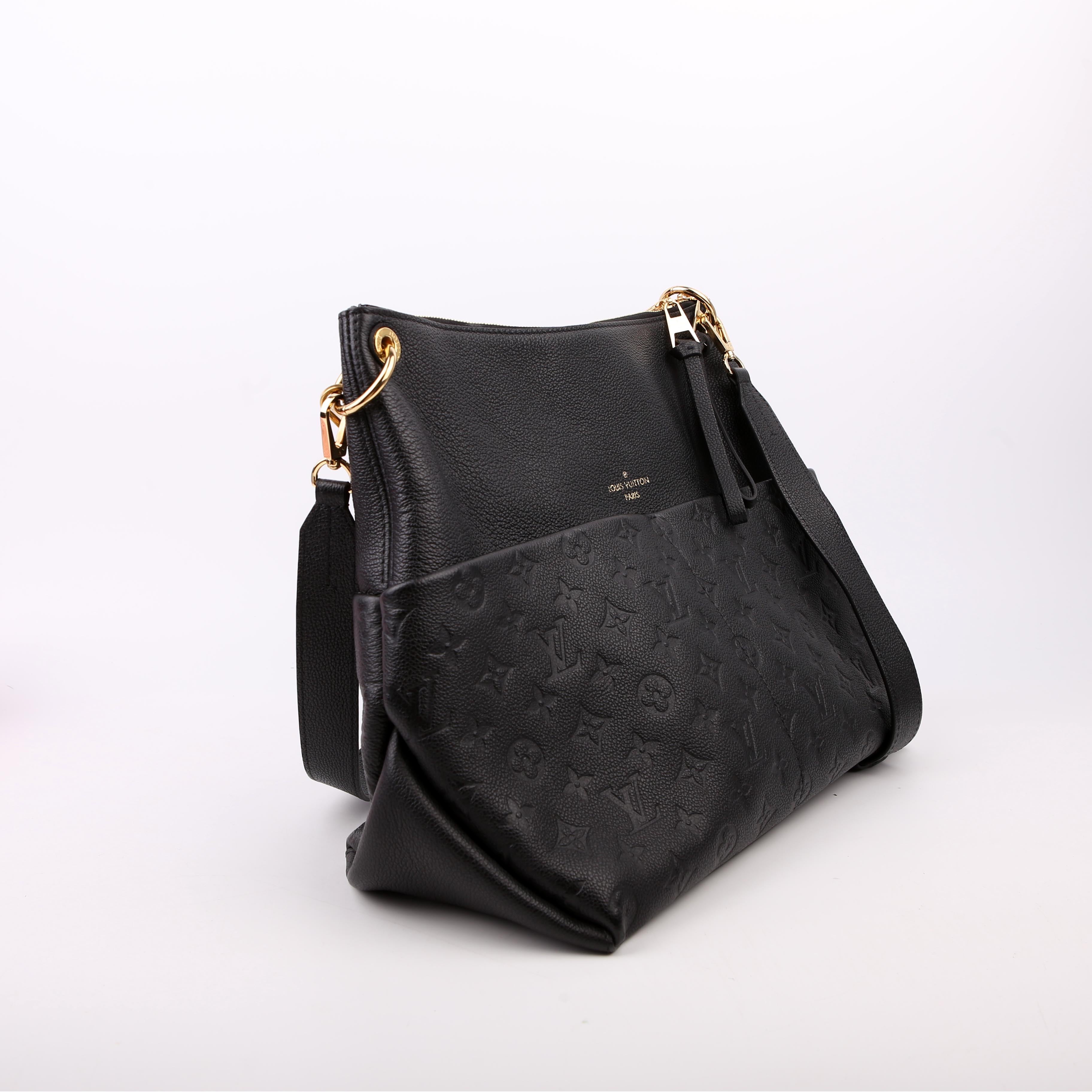 Louis Vuitton Maida Hobo Empreinte Black
