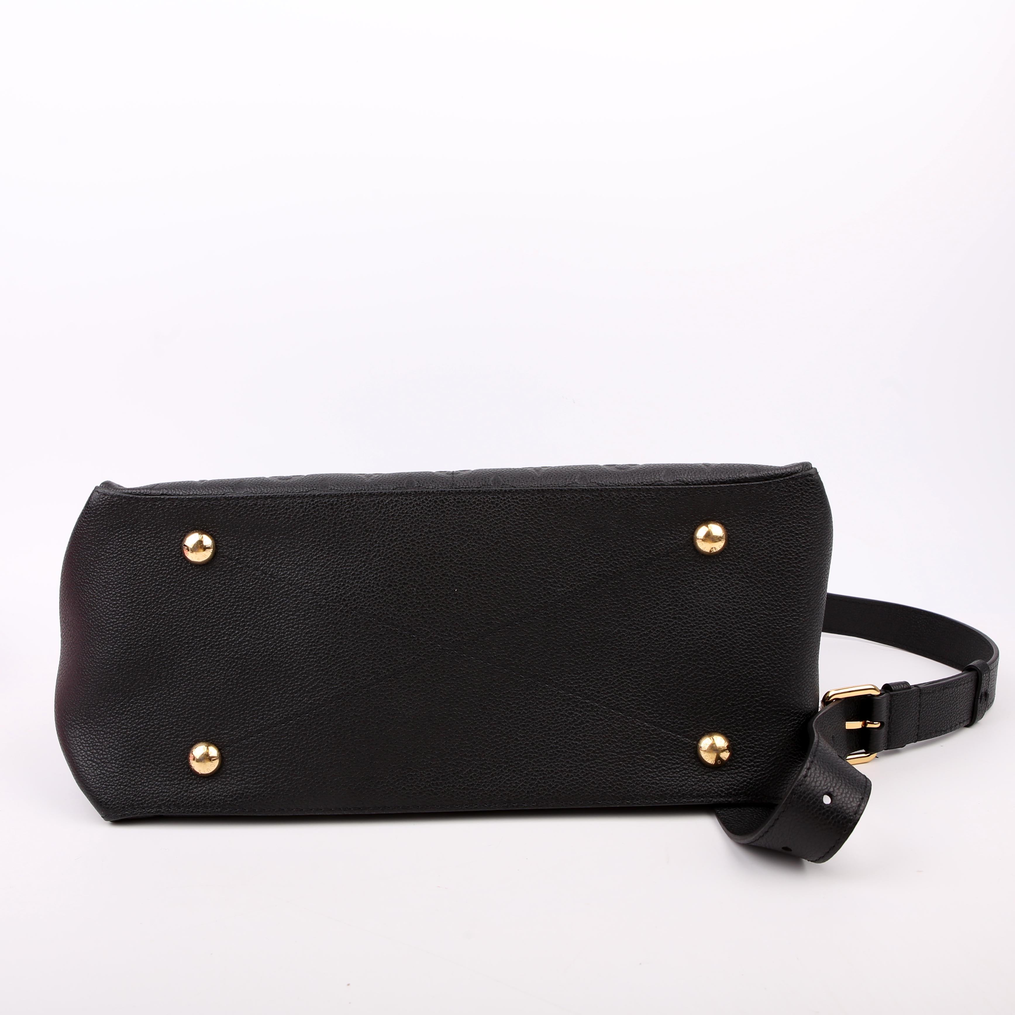 Louis Vuitton Maida Hobo Empreinte Black