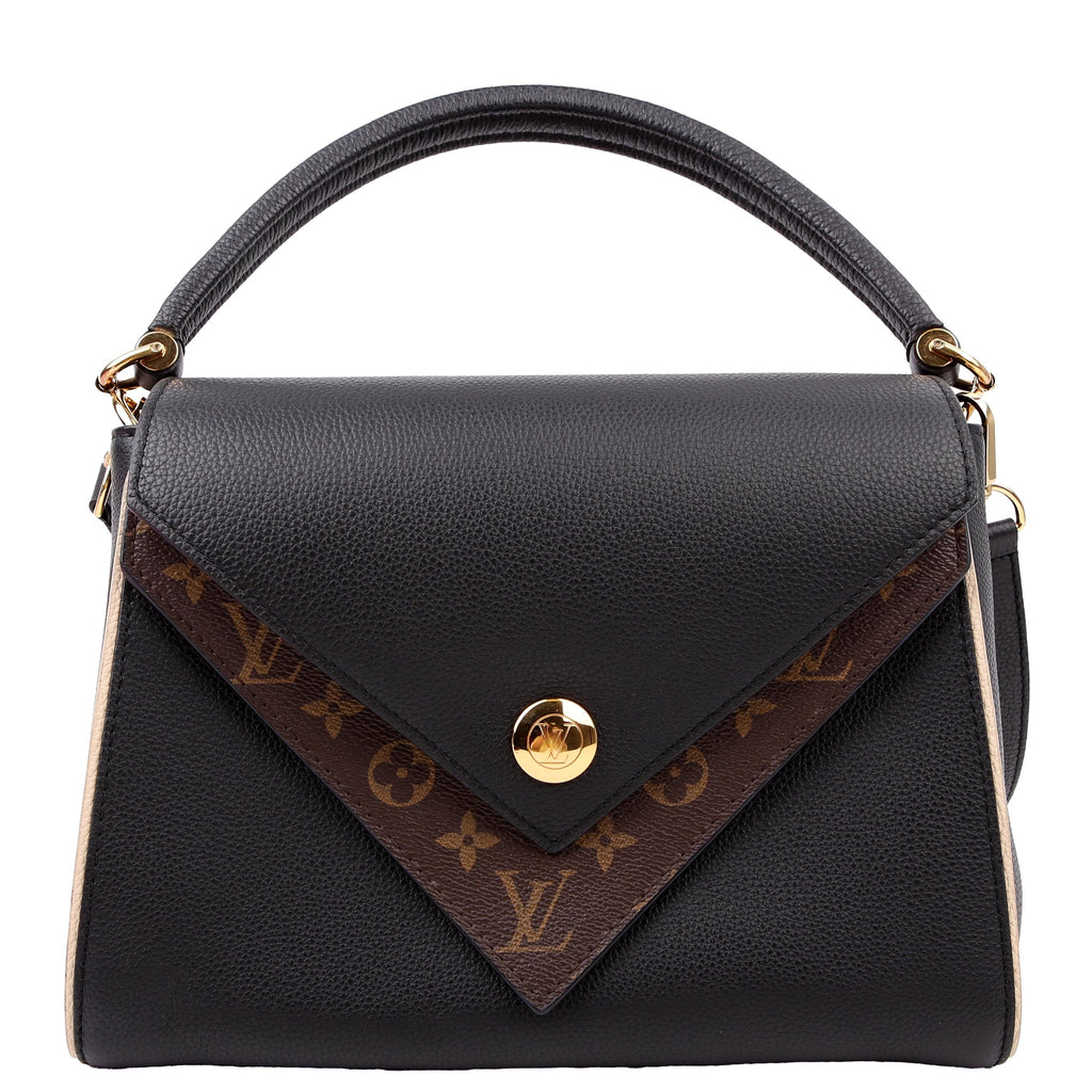 Louis Vuitton Double V Leather Black