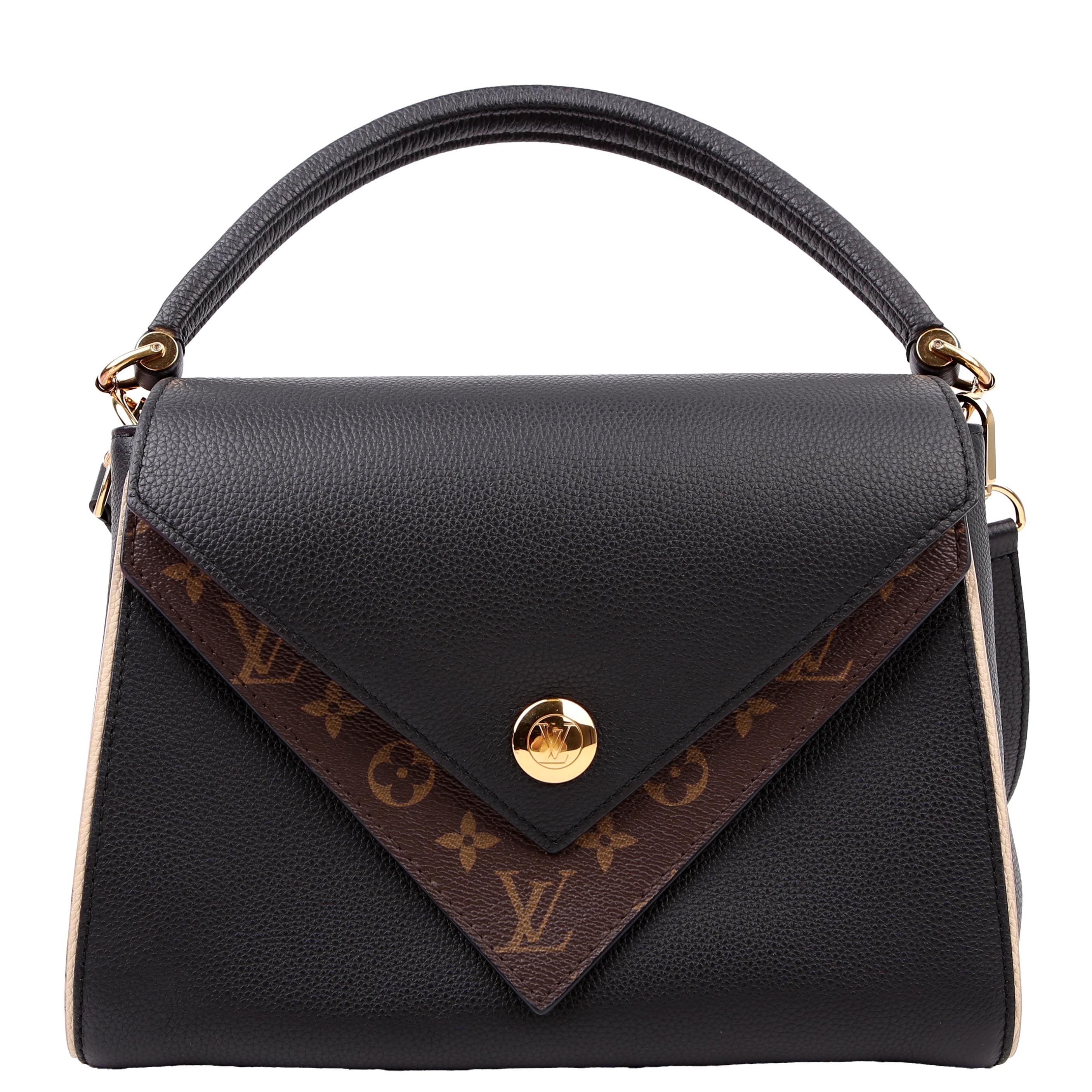 Louis Vuitton Double V Leather Black