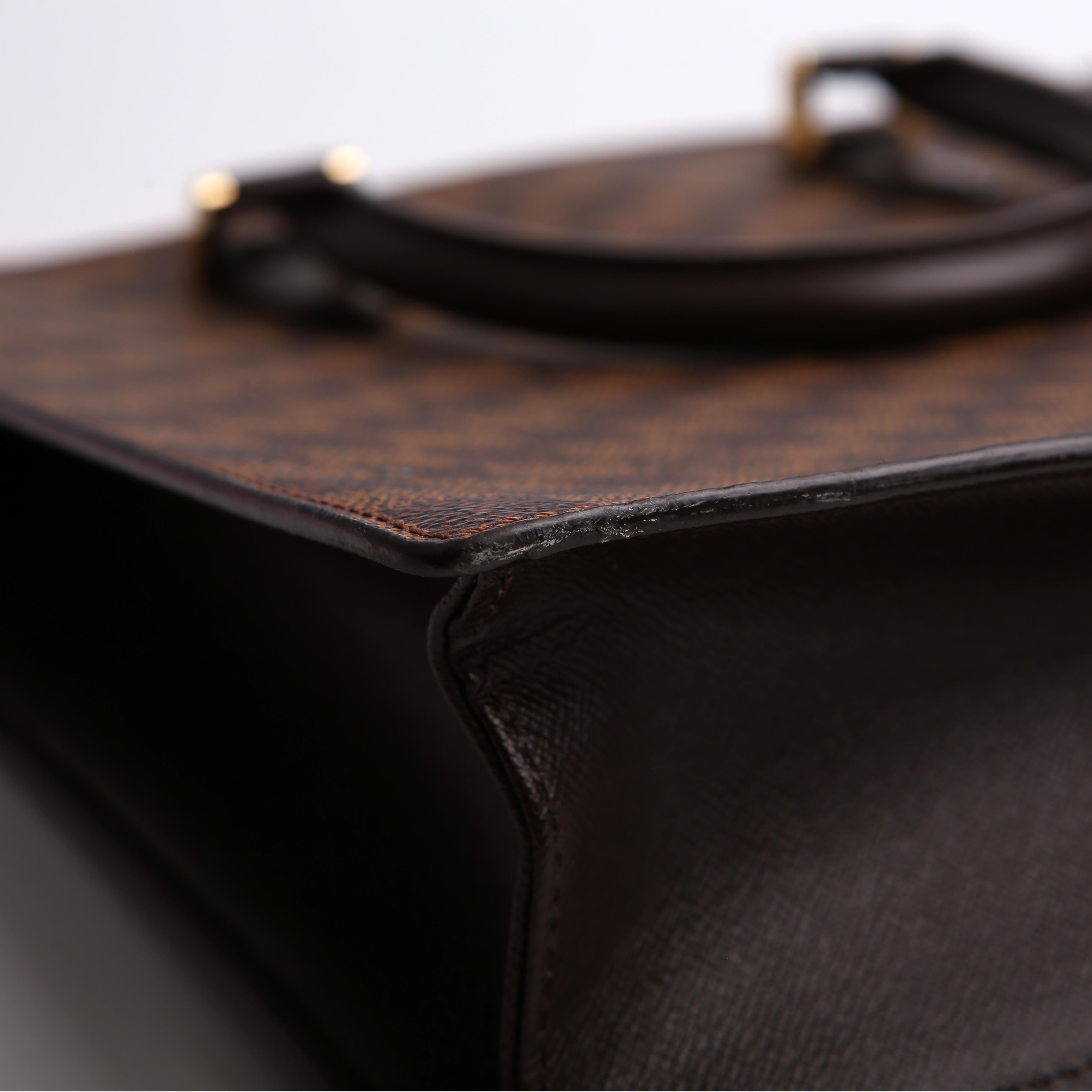 Louis Vuitton Sac Plat PM Damier Ebene