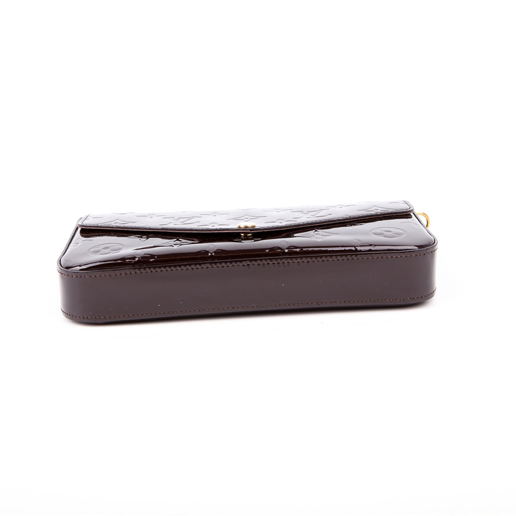 Louis Vuitton Pochette Felicie Vernis Dark Purple