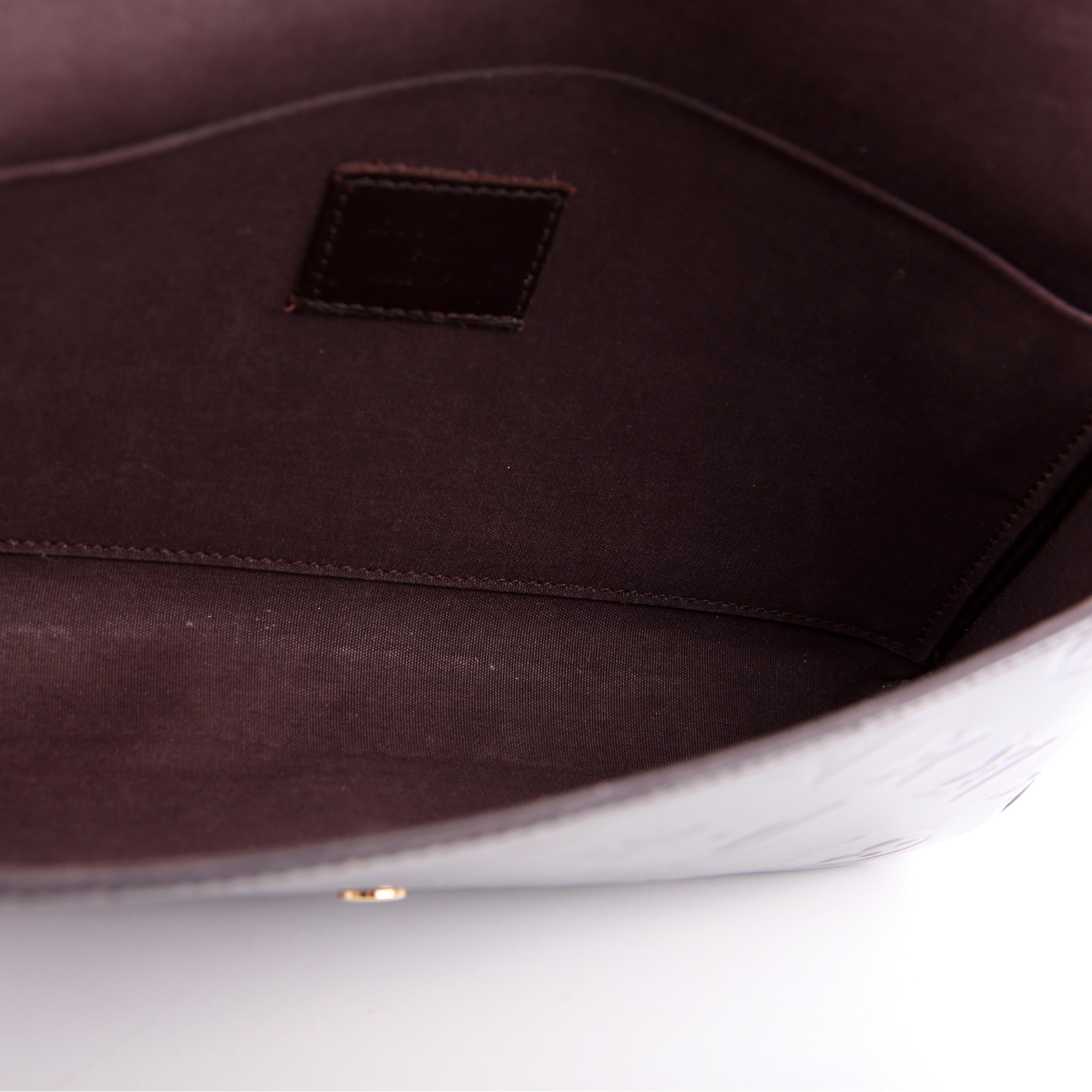 Louis Vuitton Pochette Felicie Vernis Dark Purple