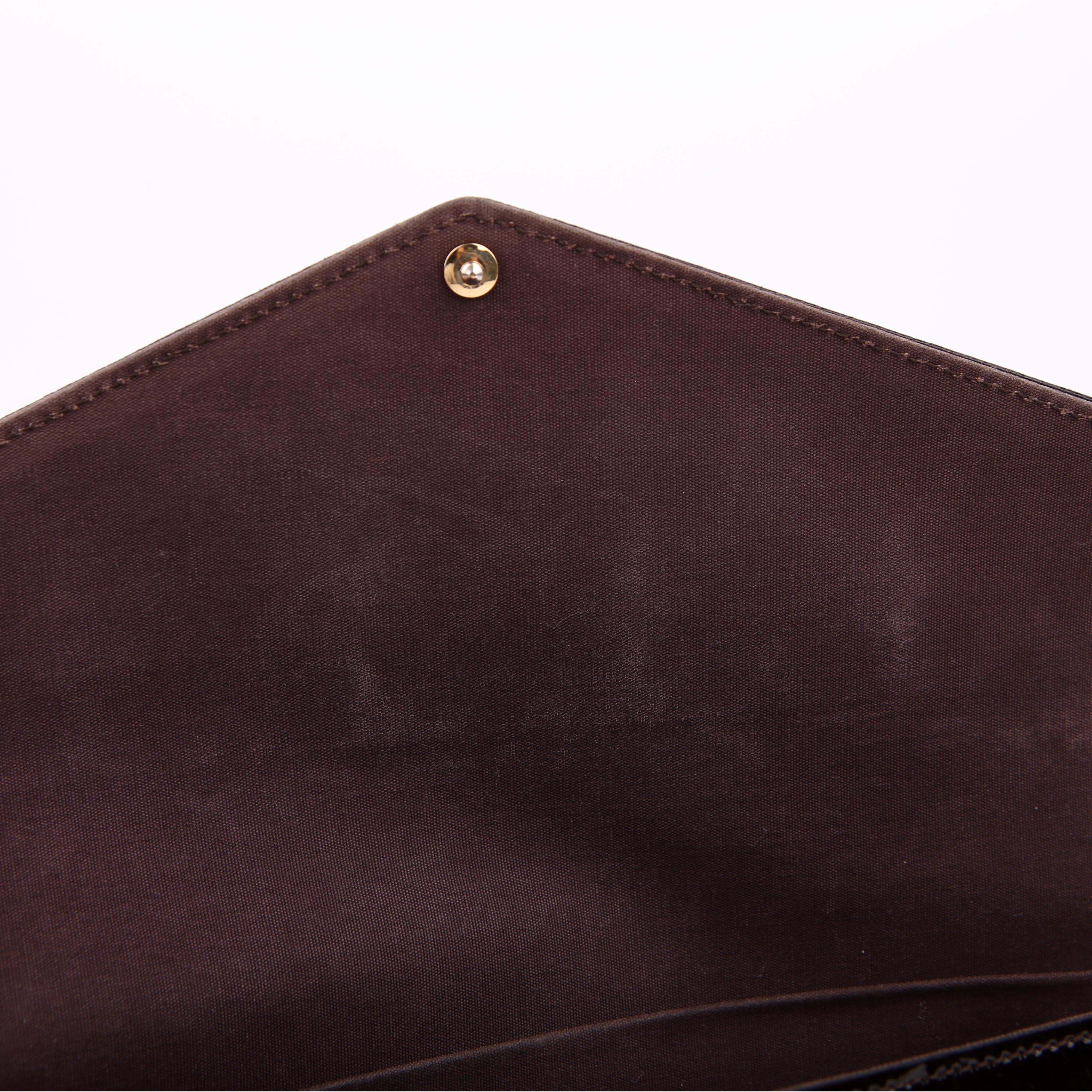 Louis Vuitton Pochette Felicie Vernis Dark Purple