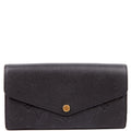 Louis Vuitton Sarah Wallet Empreinte Black