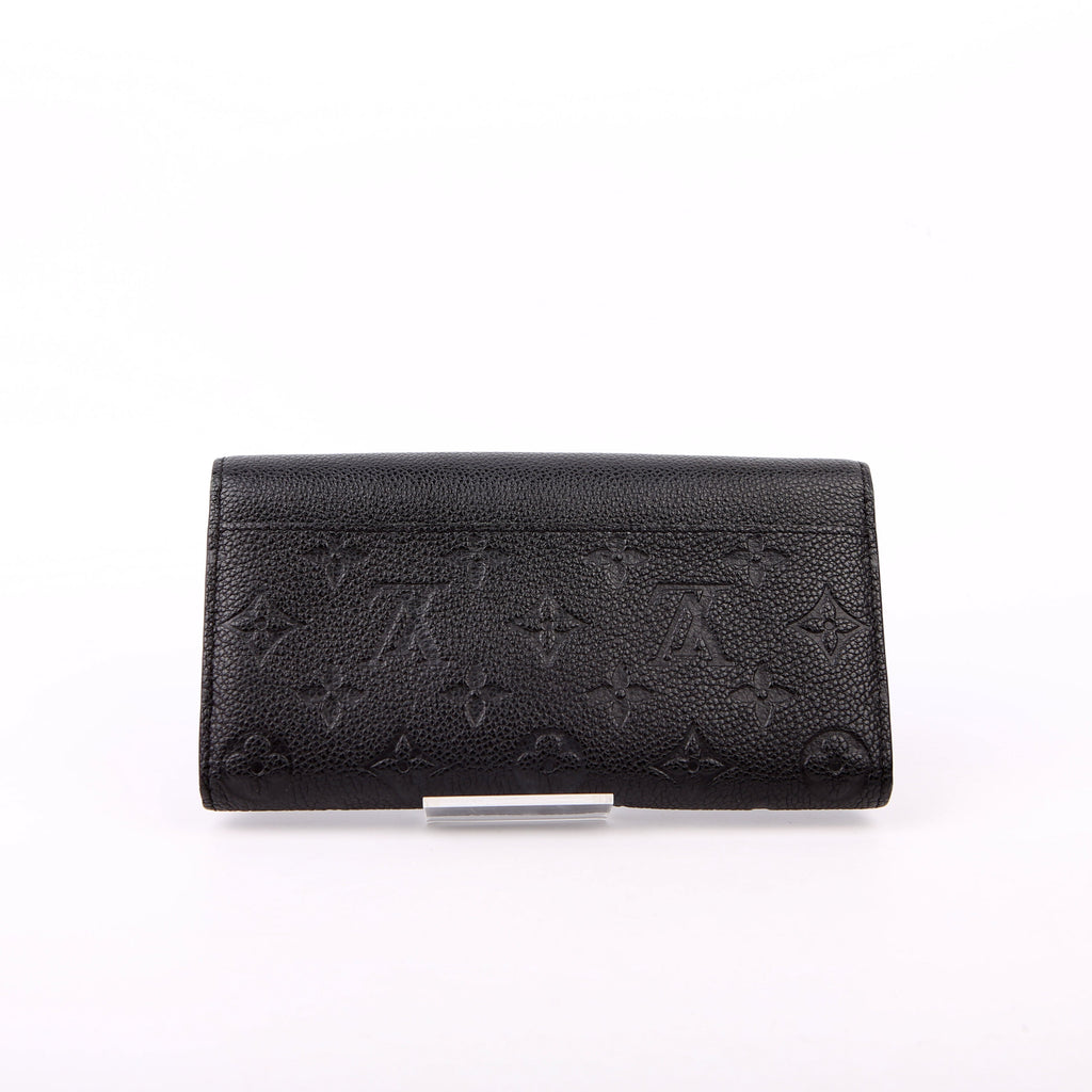 Louis Vuitton Sarah Wallet Empreinte Black