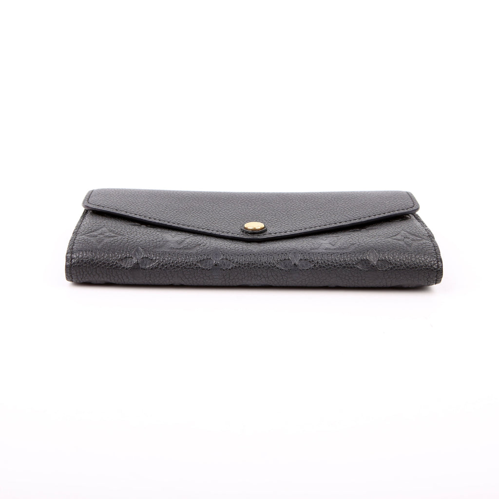 Louis Vuitton Sarah Wallet Empreinte Black