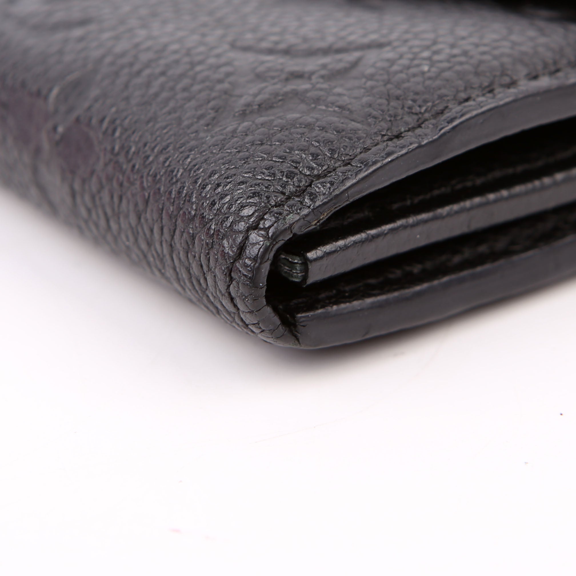 Louis Vuitton Sarah Wallet Empreinte Black