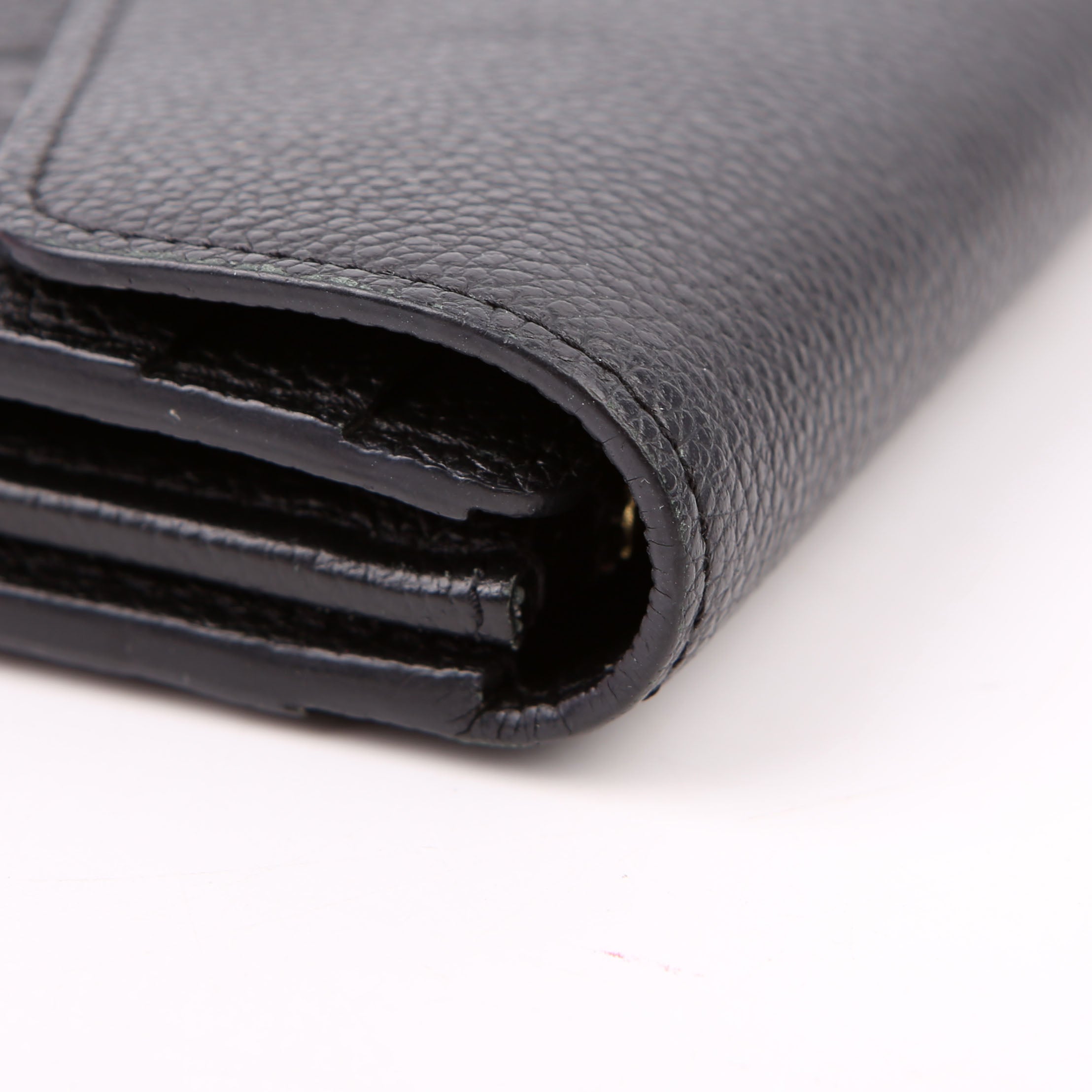 Louis Vuitton Sarah Wallet Empreinte Black