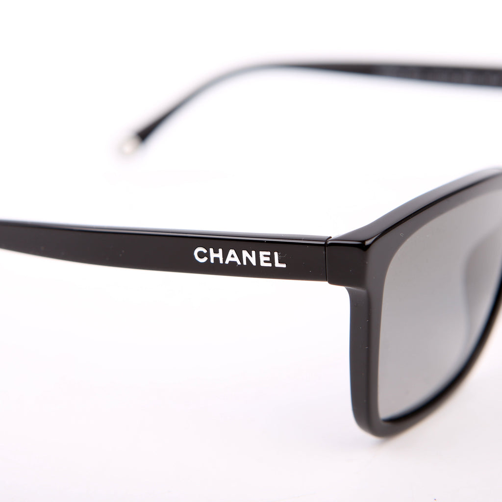 Chanel 5551-U Rectangular Polarized Sunglasses