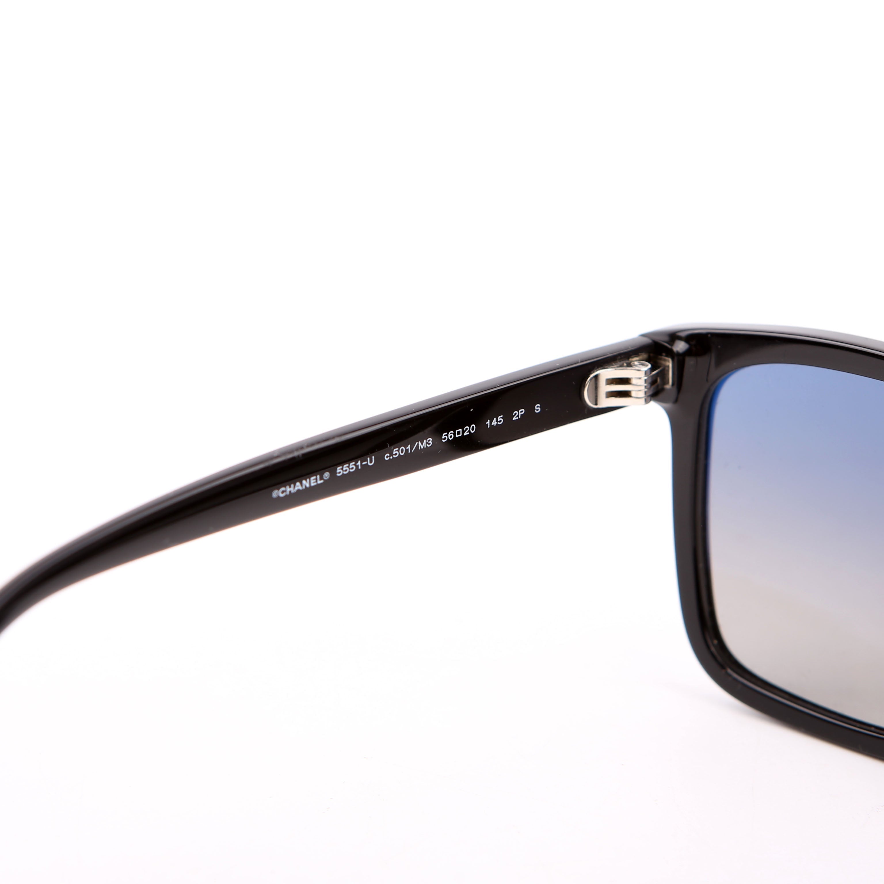 Chanel 5551-U Rectangular Polarized Sunglasses