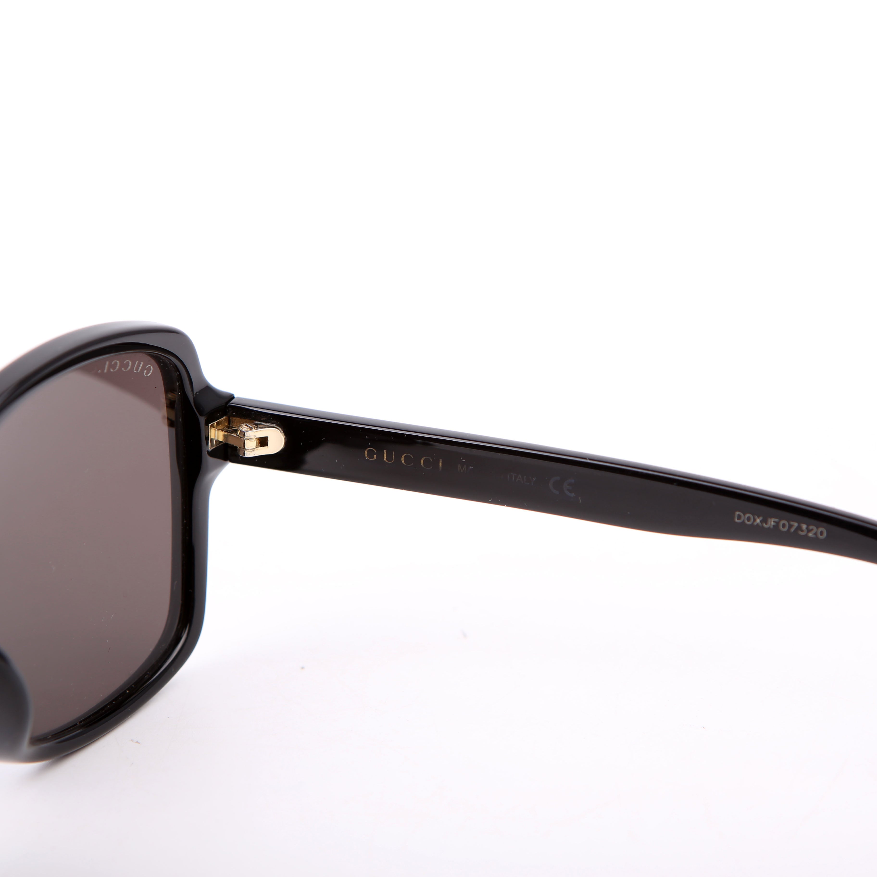 Gucci GG0765SA 002 Rectangular Sunglasses