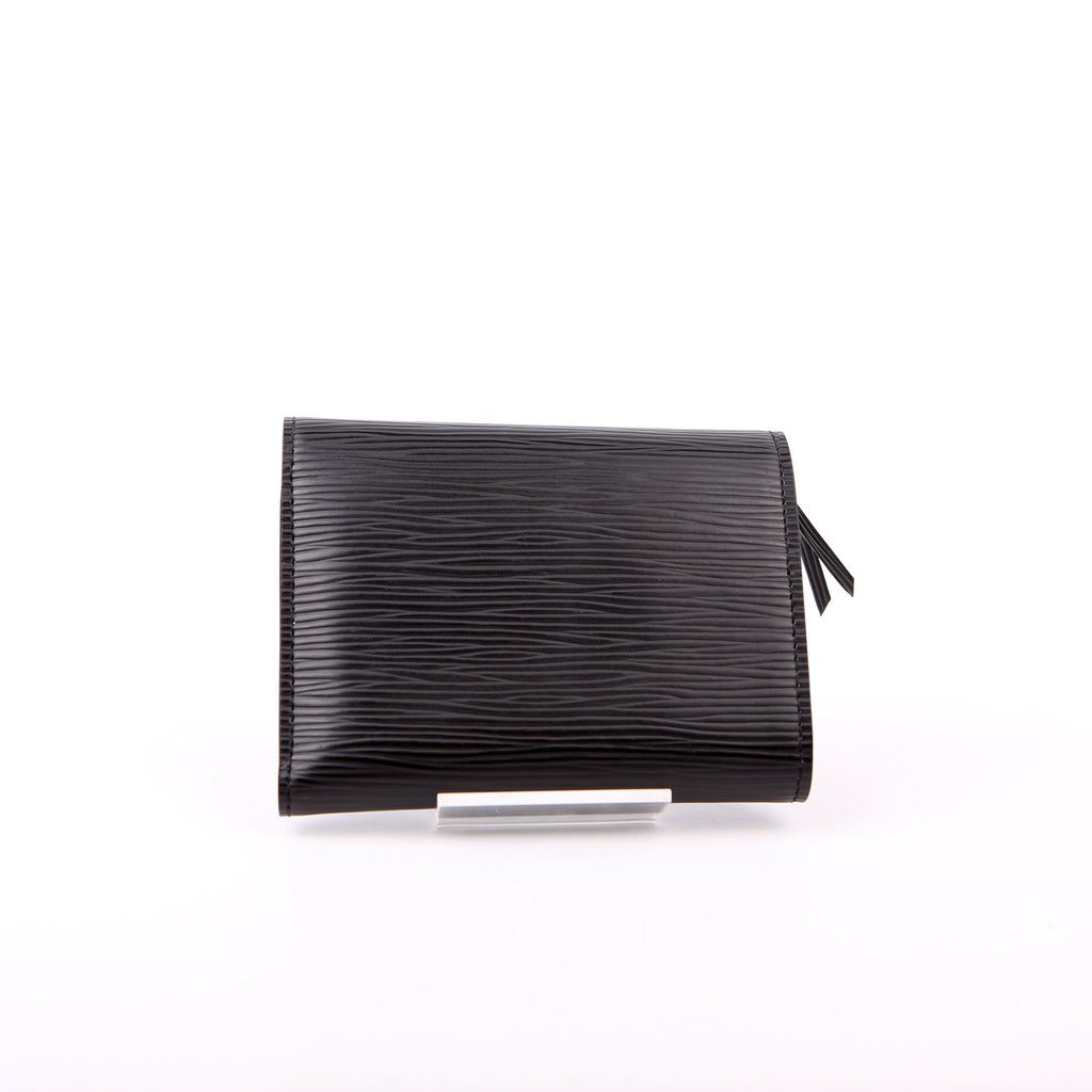 Louis Vuitton Victorine Wallet Epi Black