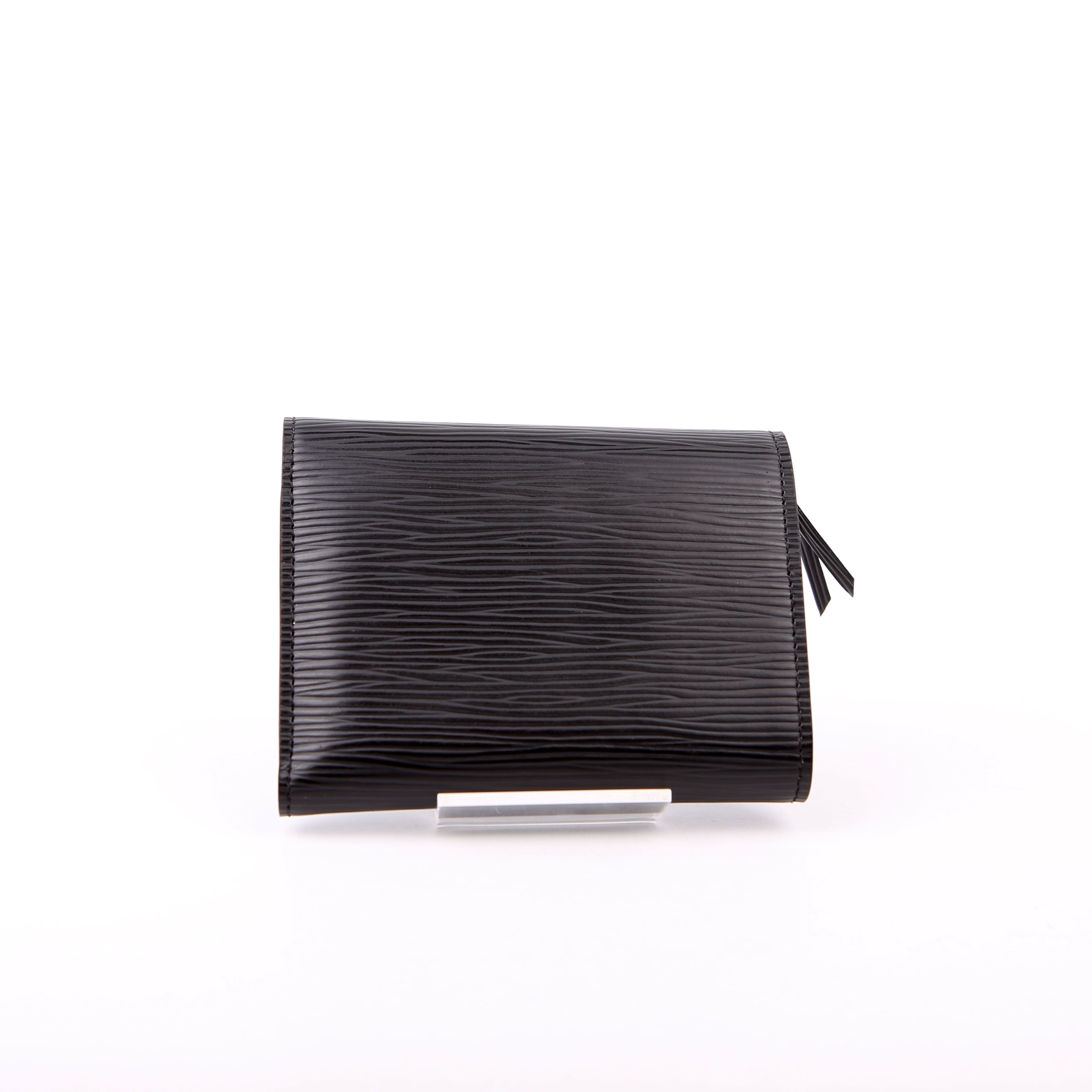 Louis Vuitton Victorine Wallet Epi Black