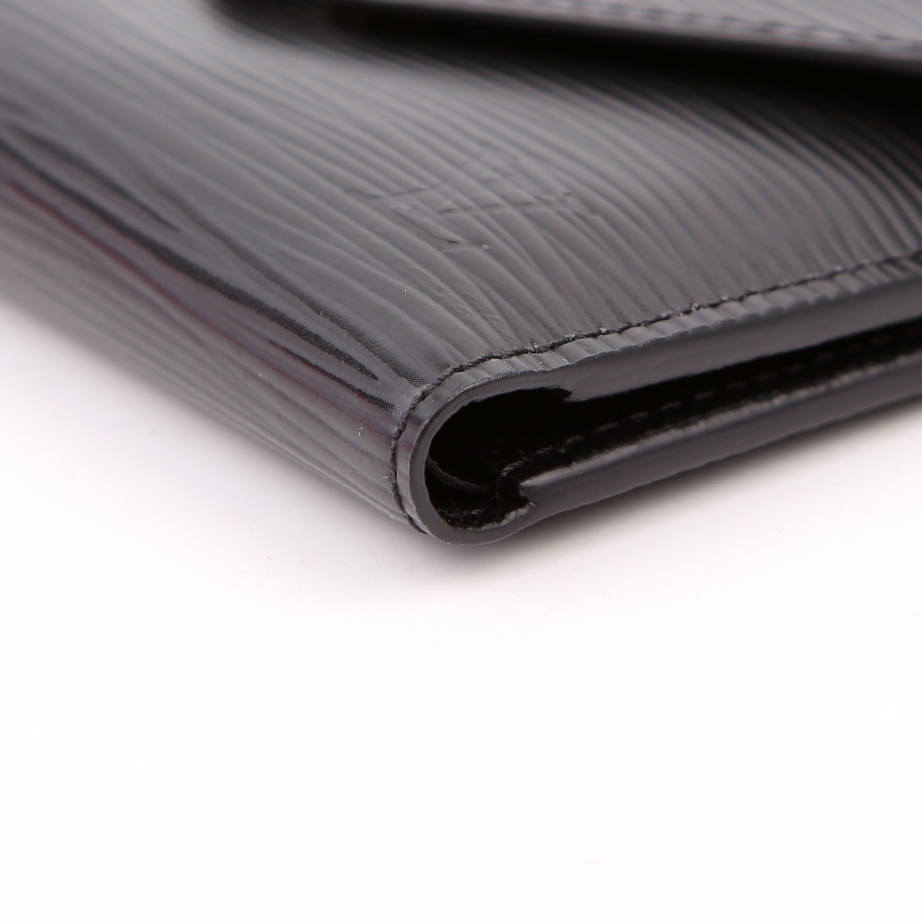Louis Vuitton Victorine Wallet Epi Black