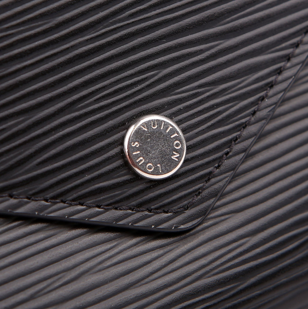 Louis Vuitton Victorine Wallet Epi Black