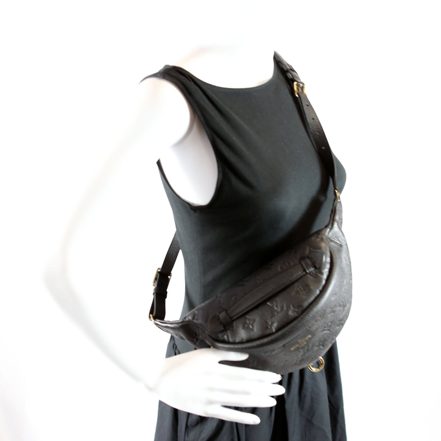 Louis Vuitton Bumbag Empreinte Black