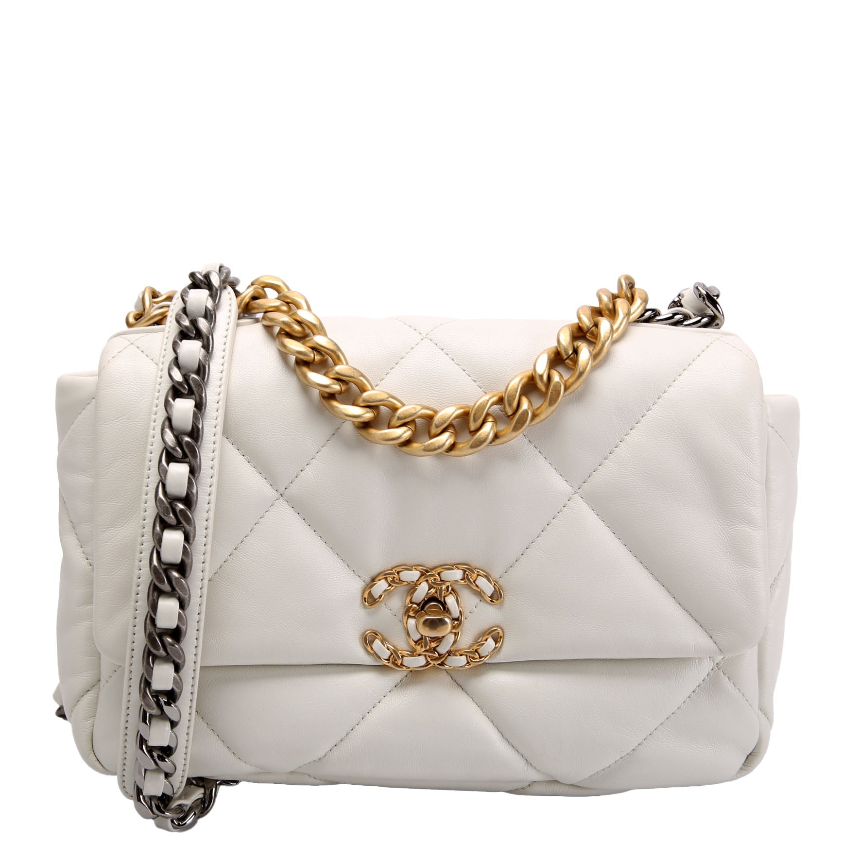 Chanel Quilted Lambskin 19 Small Flap 31M