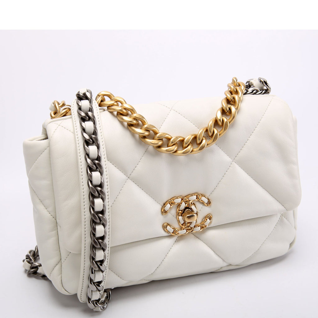 Chanel Quilted Lambskin 19 Small Flap 31M