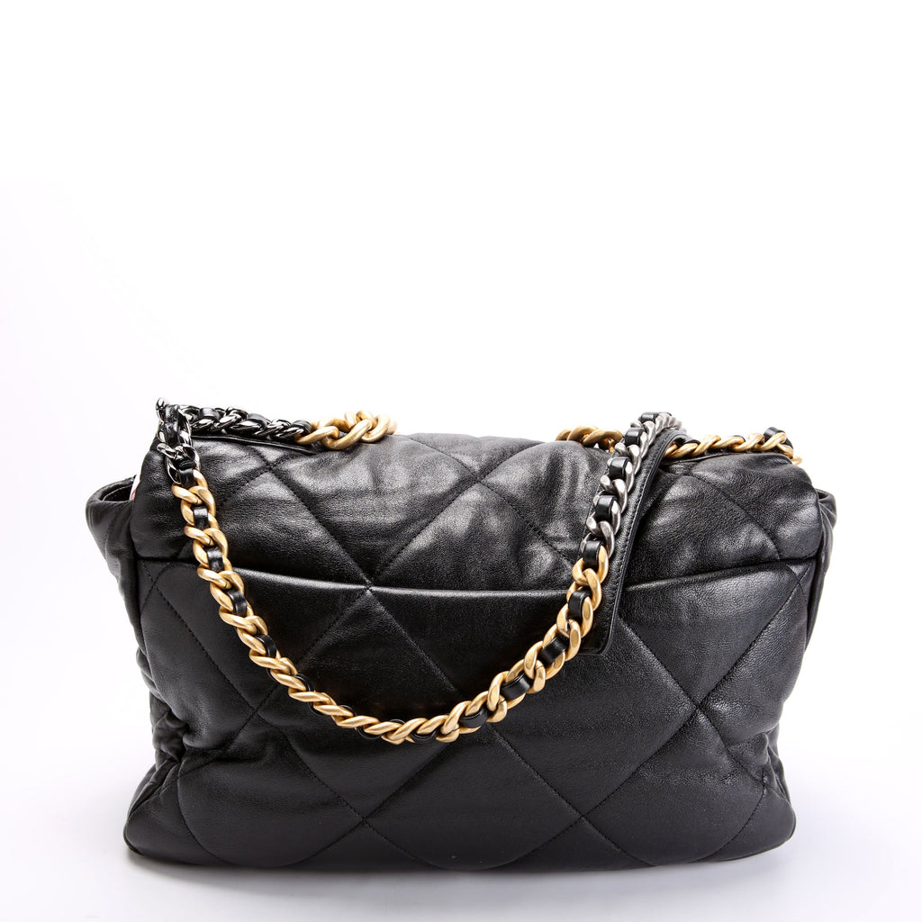 Chanel Quilted Goatskin 19 Maxi Flap 29M