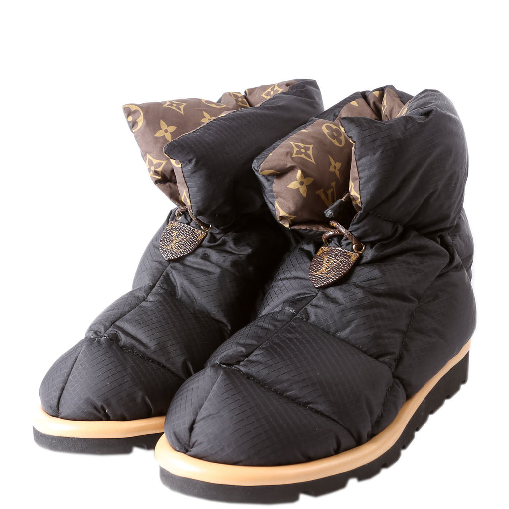 Louis Vuitton Pillow Flat Comfort Ankle Boots Size 40