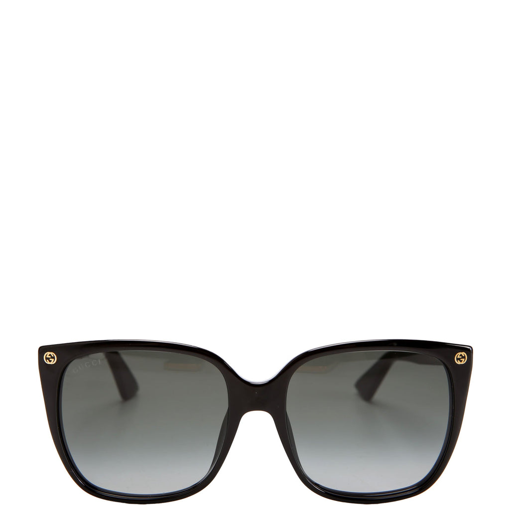 Gucci GG0022S Interlocking GG Sunglasses Black