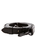 Louis Vuitton S Lock Leather Adjustable Strap Black