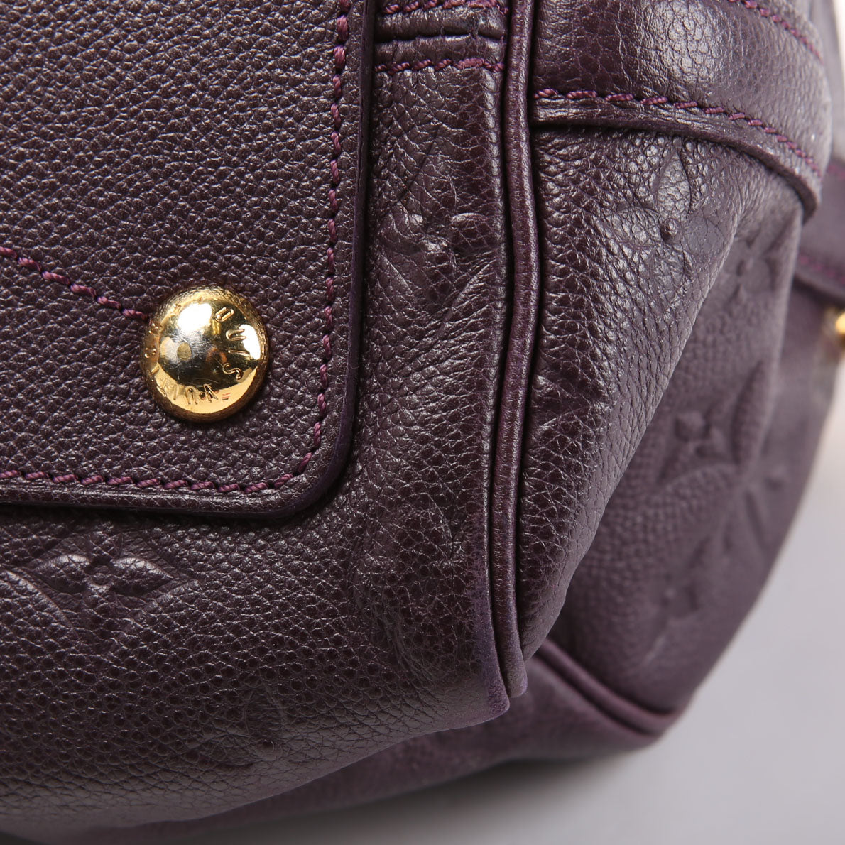 Louis Vuitton Speedy 25 With Strap Empreinte Purple