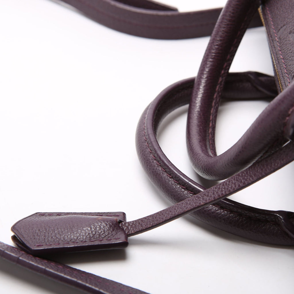 Louis Vuitton Speedy 25 With Strap Empreinte Purple