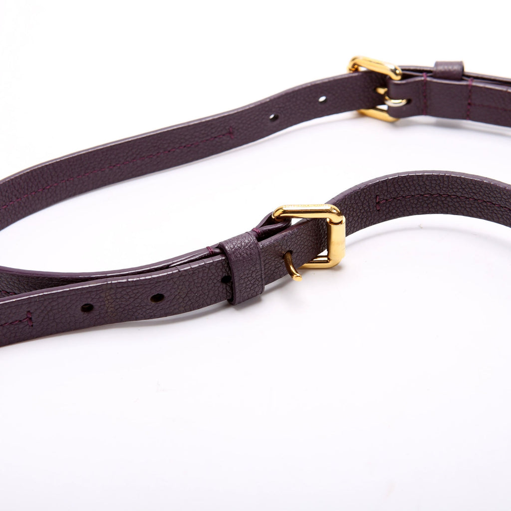 Louis Vuitton Speedy 25 With Strap Empreinte Purple
