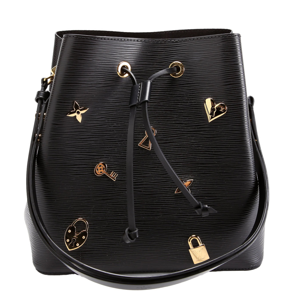 Louis Vuitton Neonoe Epi Lock Lock Black