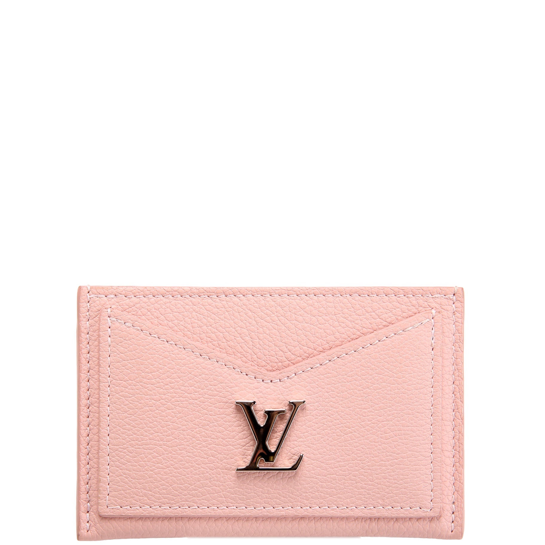 Louis Vuitton LockMe Card Holder Pink