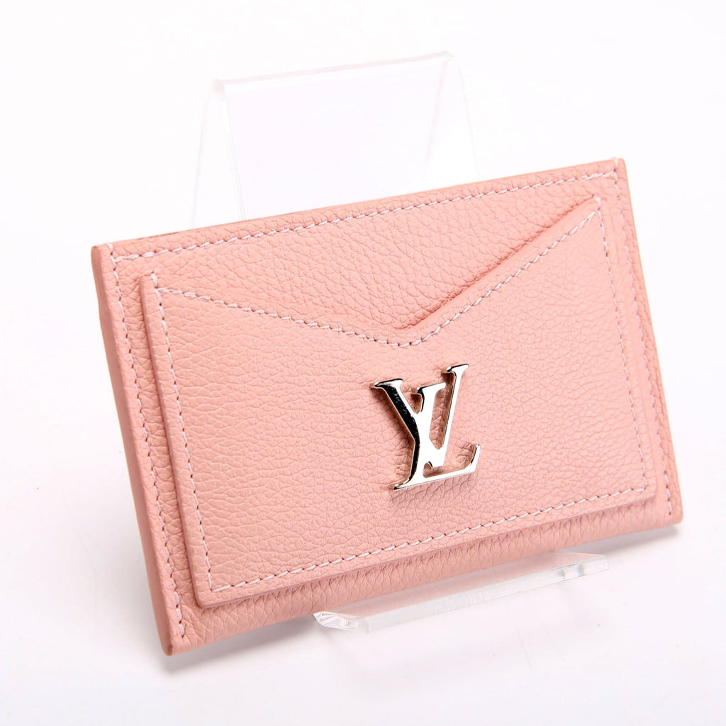 Louis Vuitton LockMe Card Holder Pink