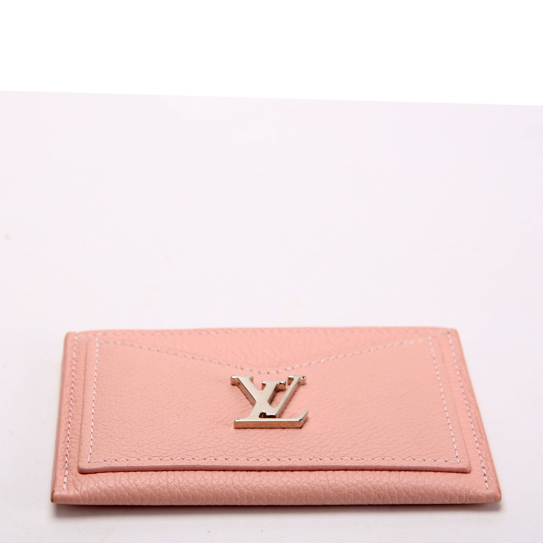 Louis Vuitton LockMe Card Holder Pink