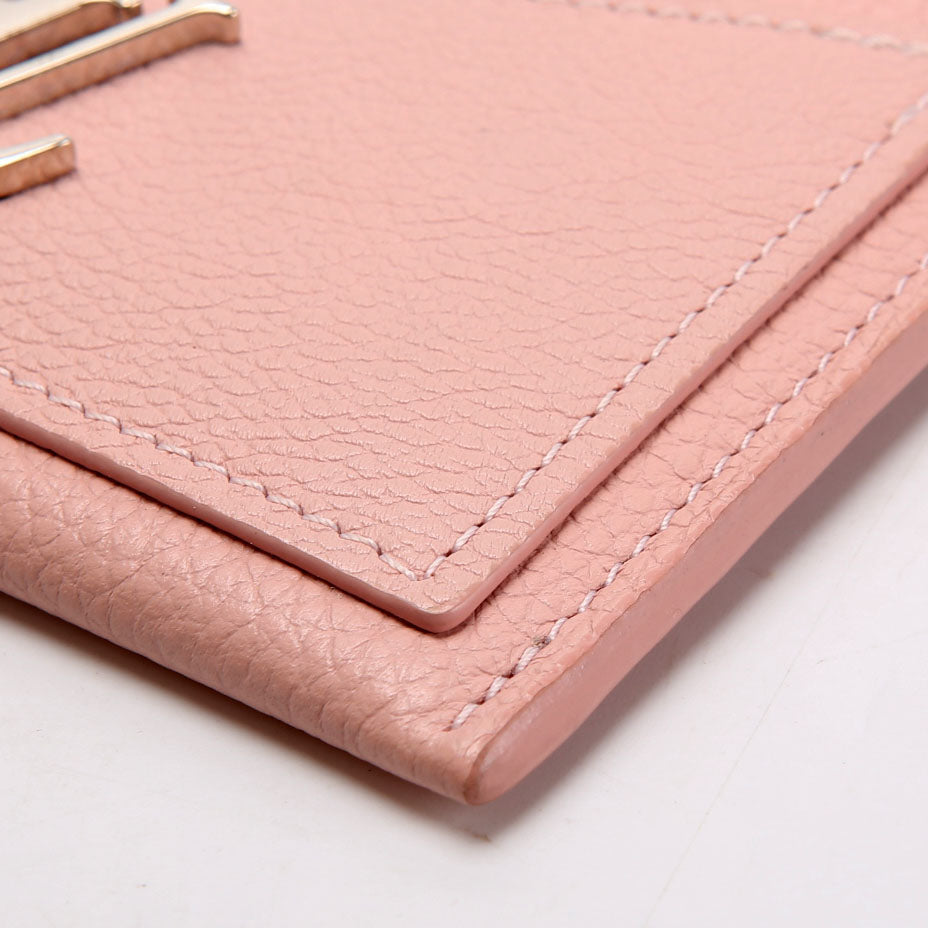 Louis Vuitton LockMe Card Holder Pink
