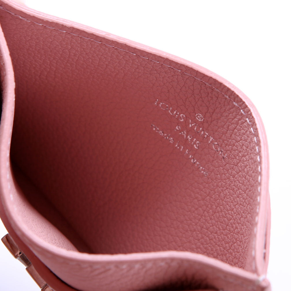 Louis Vuitton LockMe Card Holder Pink