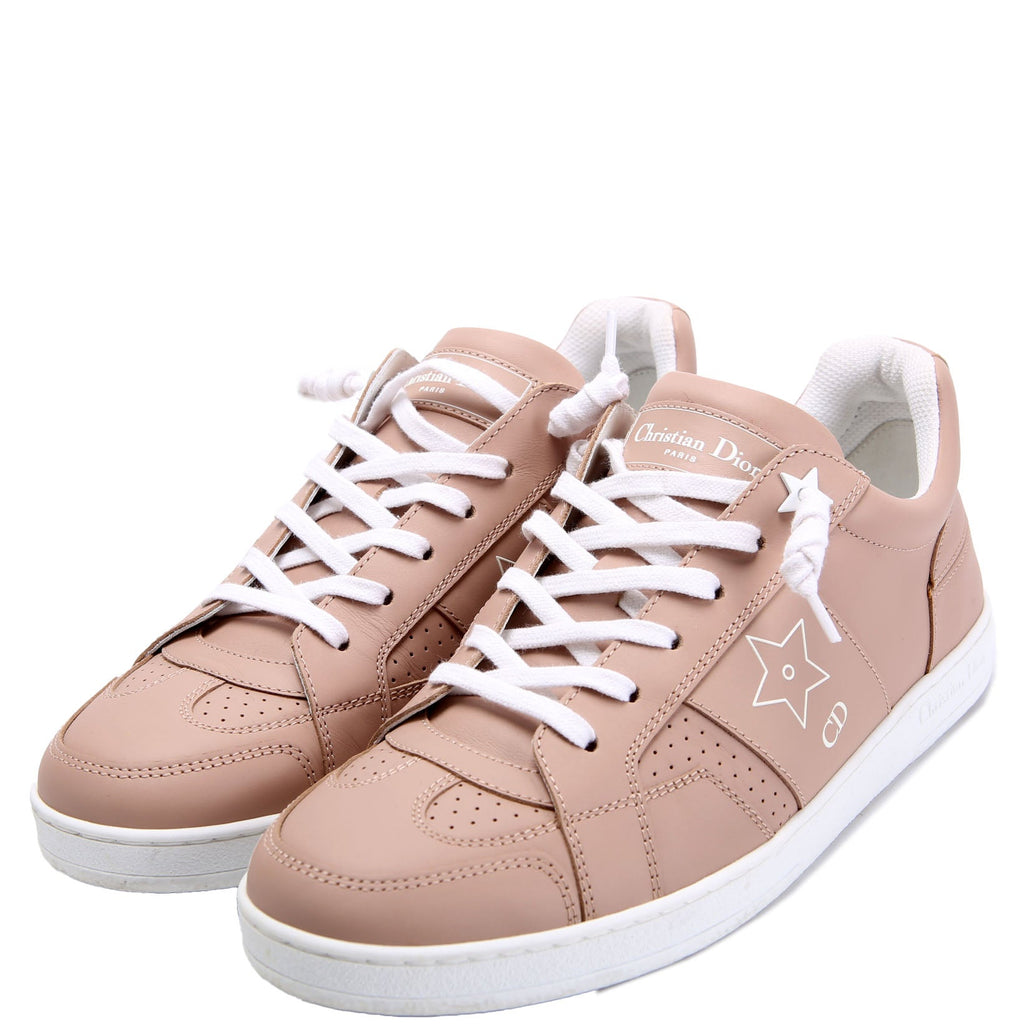 Christian Dior Star Sneakers Size 38 Tan