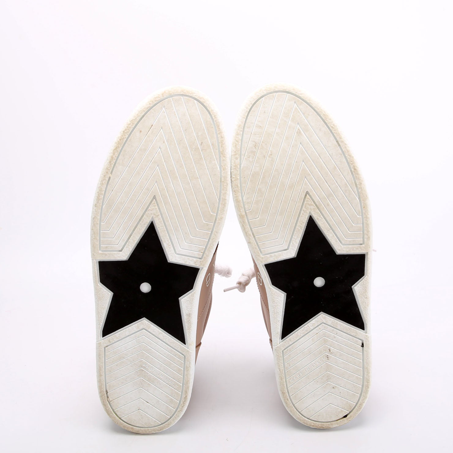 Christian Dior Star Sneakers Size 38 Tan