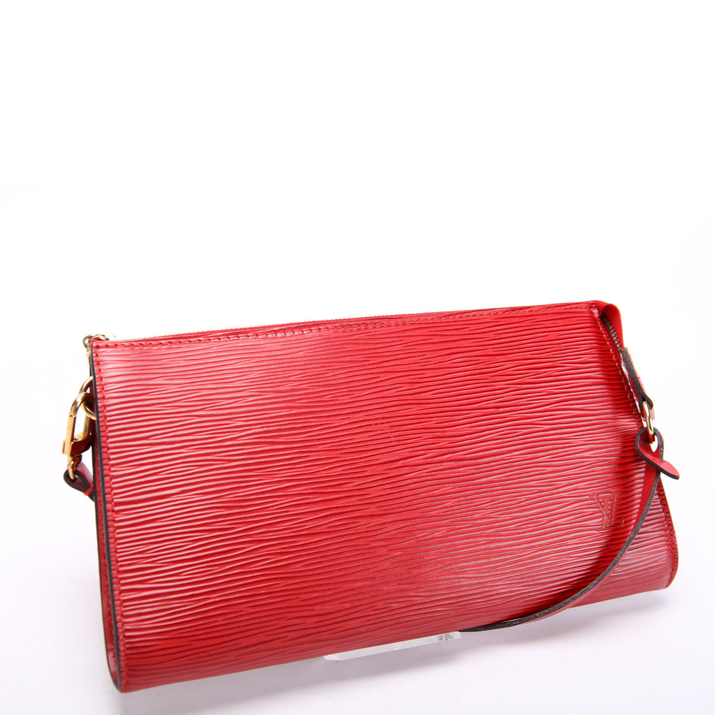 Louis Vuitton Pochette Accessories Epi Red