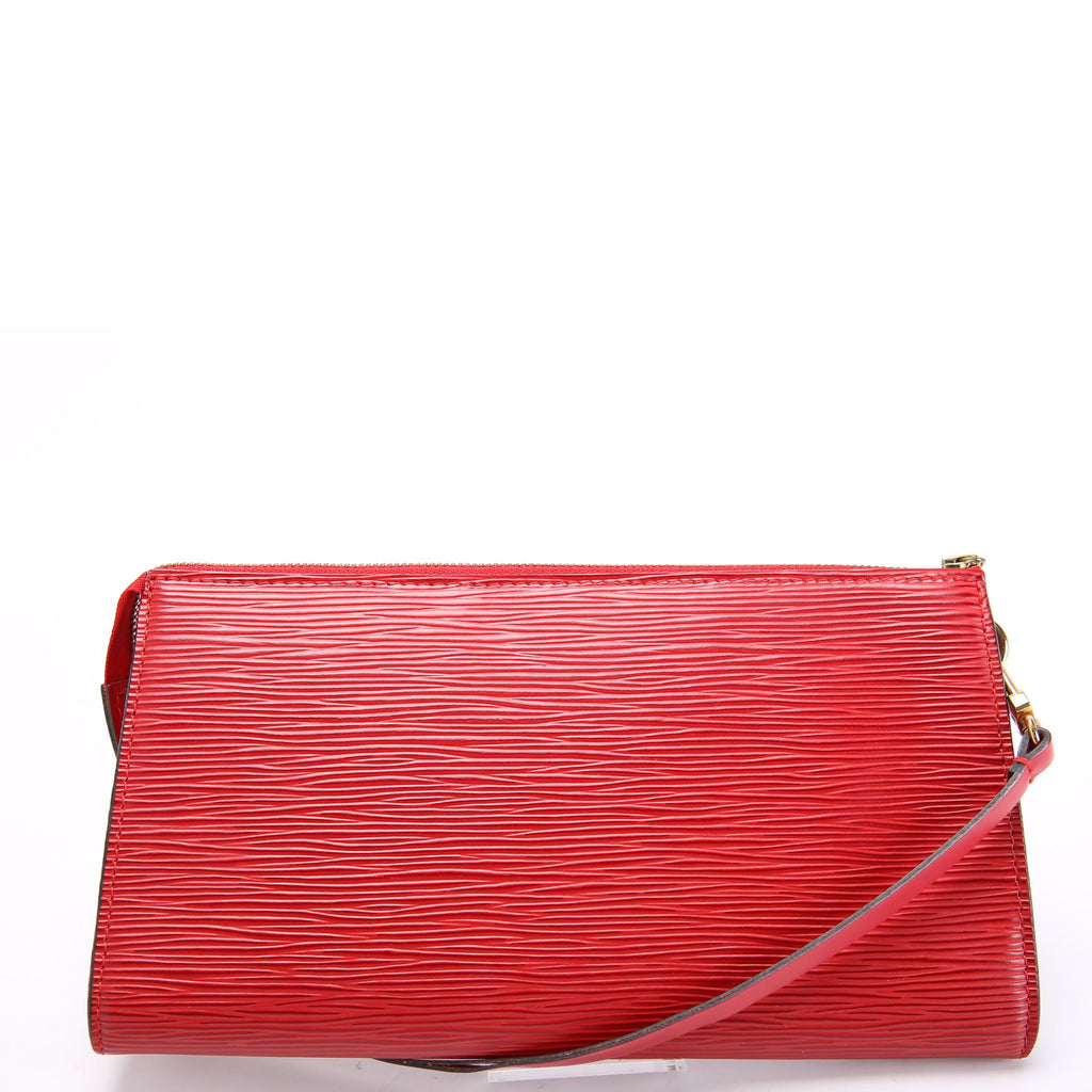 Louis Vuitton Pochette Accessories Epi Red