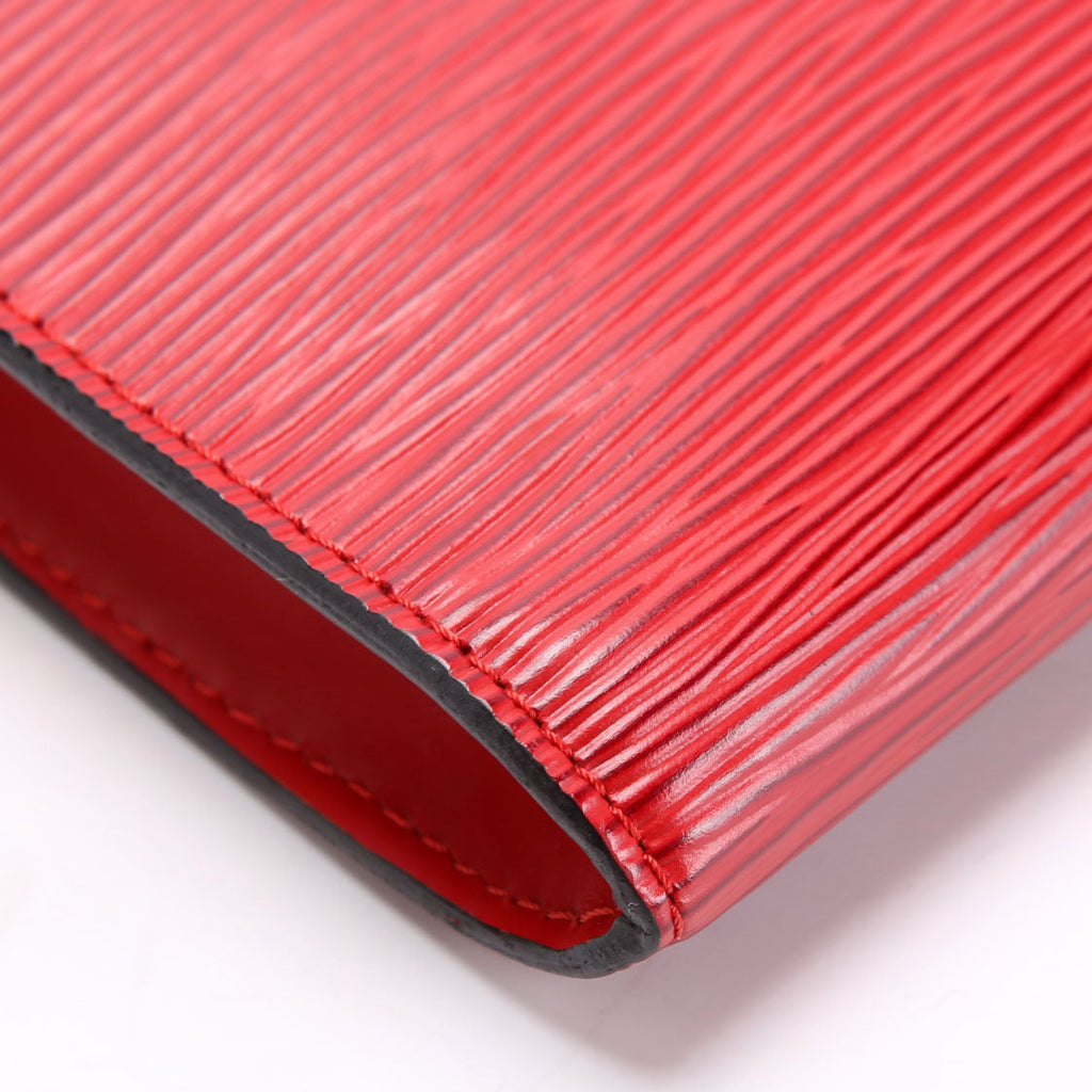 Louis Vuitton Pochette Accessories Epi Red