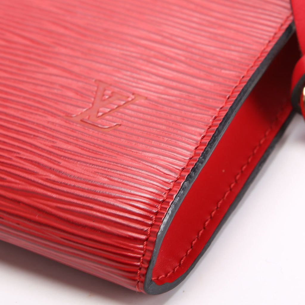 Louis Vuitton Pochette Accessories Epi Red
