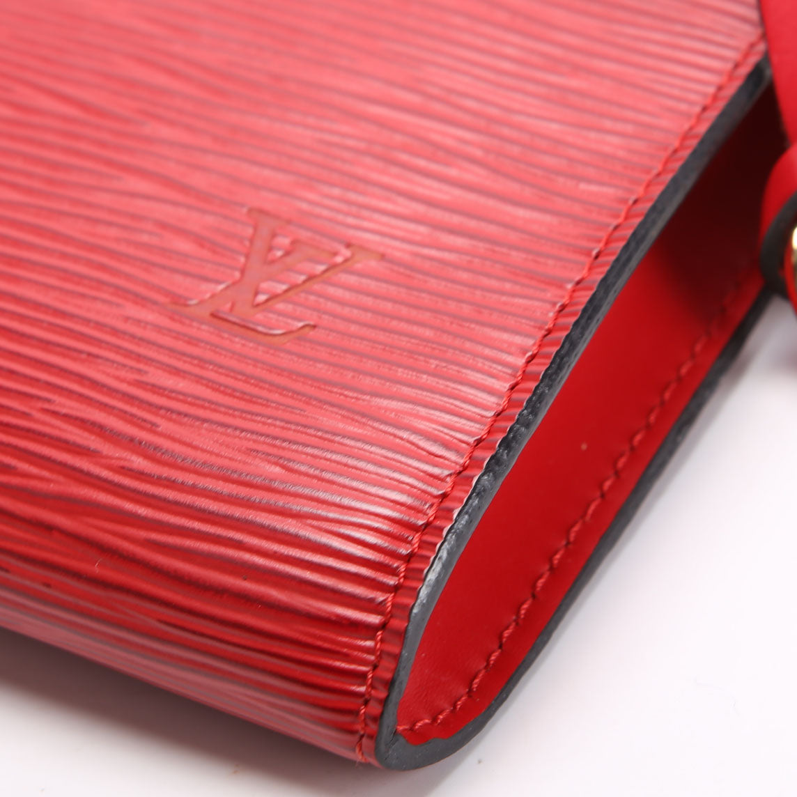 Louis Vuitton Pochette Accessories Epi Red