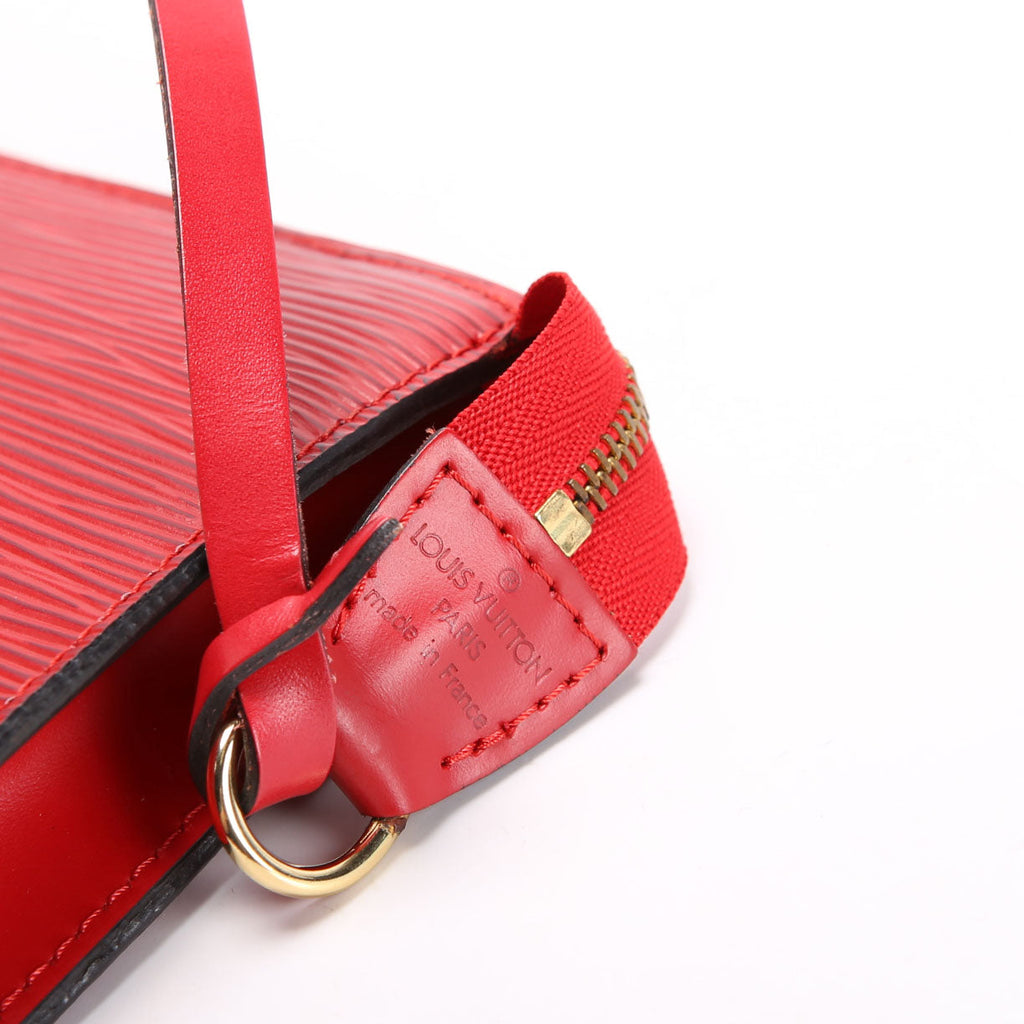 Louis Vuitton Pochette Accessories Epi Red