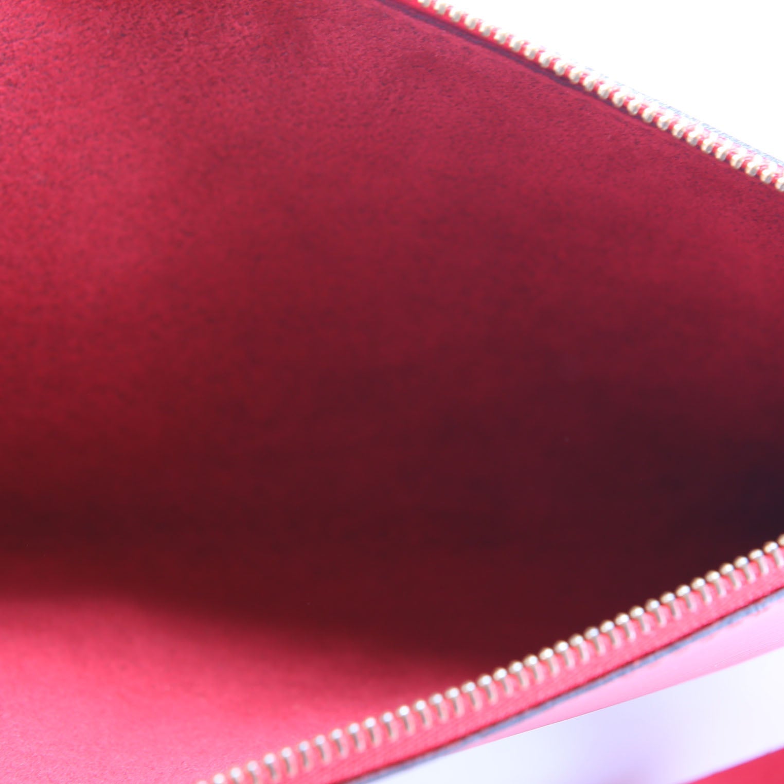 Louis Vuitton Pochette Accessories Epi Red
