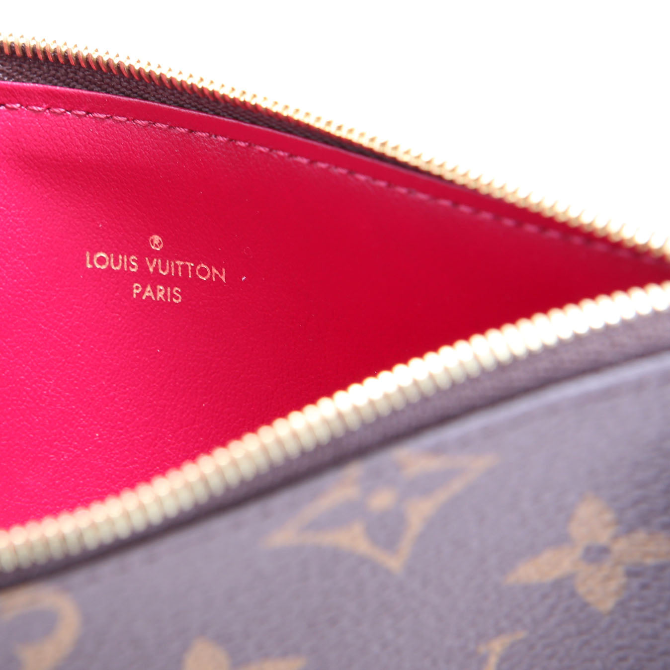 Louis Vuitton Pochette Felicie Zip Insert Only Monogram Berry