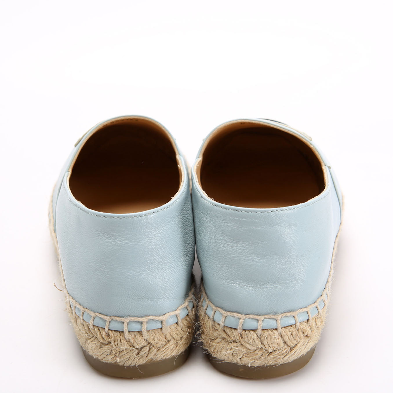 Chanel CC Espadrilles Size 36 Blue/Black