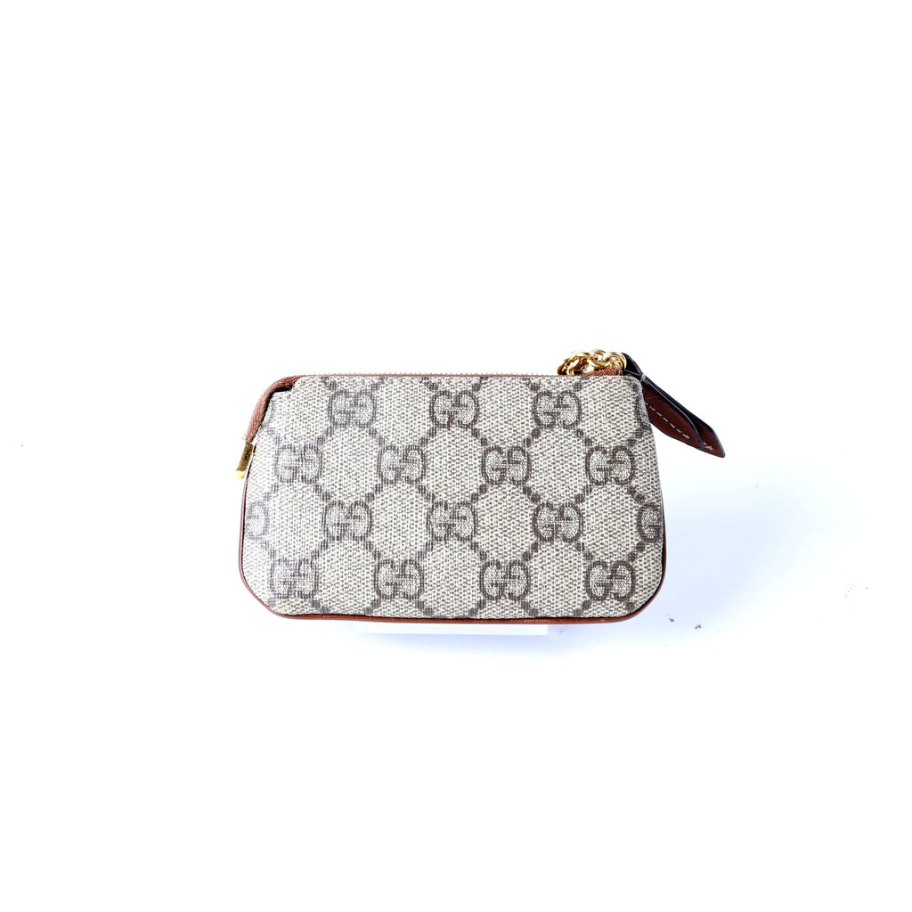 Gucci 447964 GG Supreme Key Case