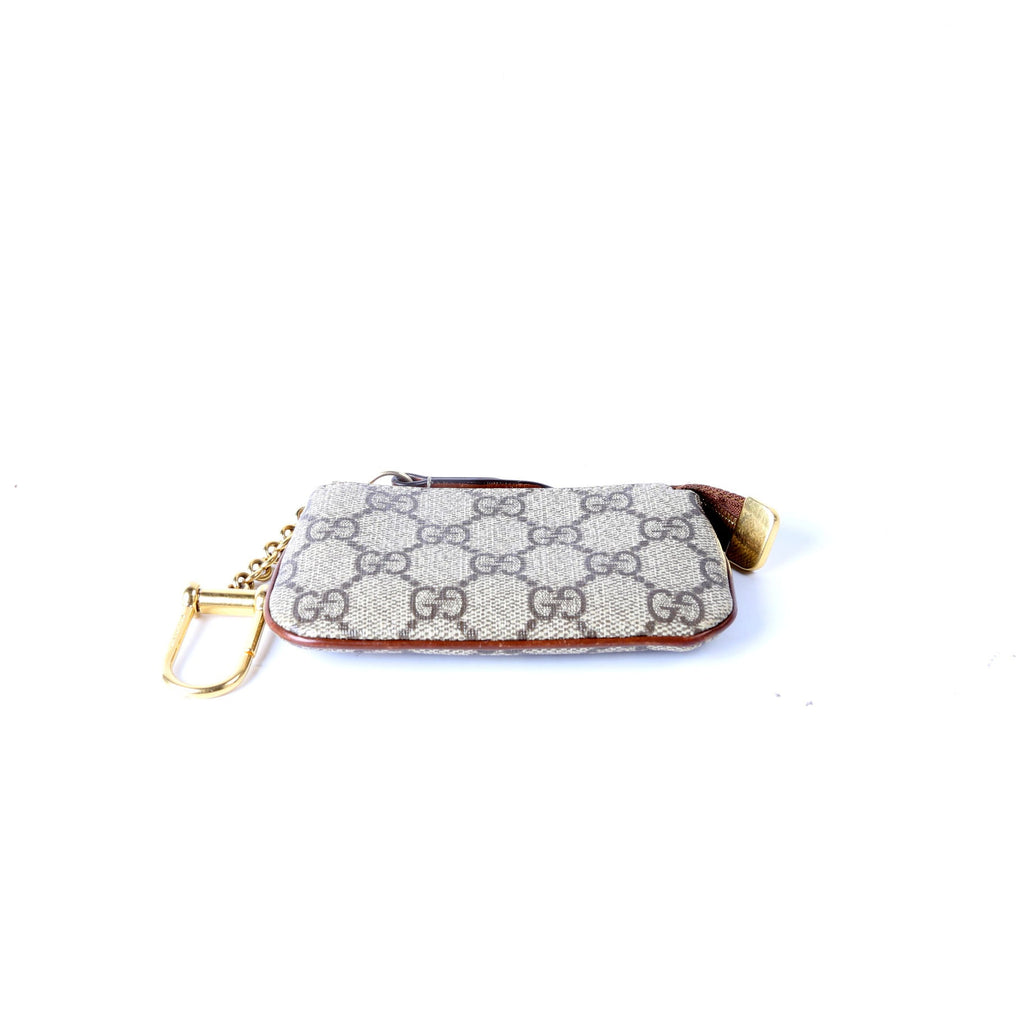 Gucci 447964 GG Supreme Key Case