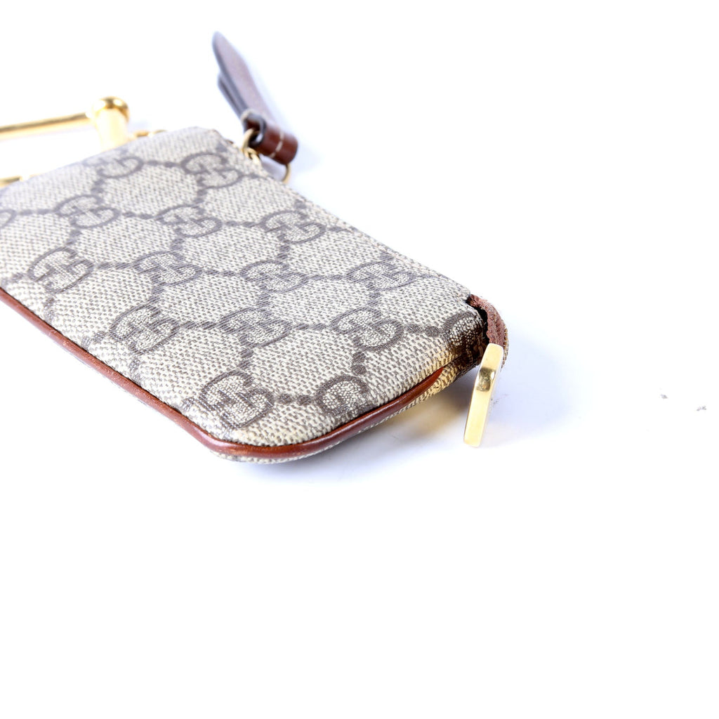 Gucci 447964 GG Supreme Key Case
